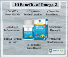 Load image into Gallery viewer, Omega 3 Fish Oil