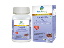 Load image into Gallery viewer, Flaxseed with Tocopherol Capsules