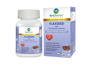 Flaxseed with Tocopherol Capsules